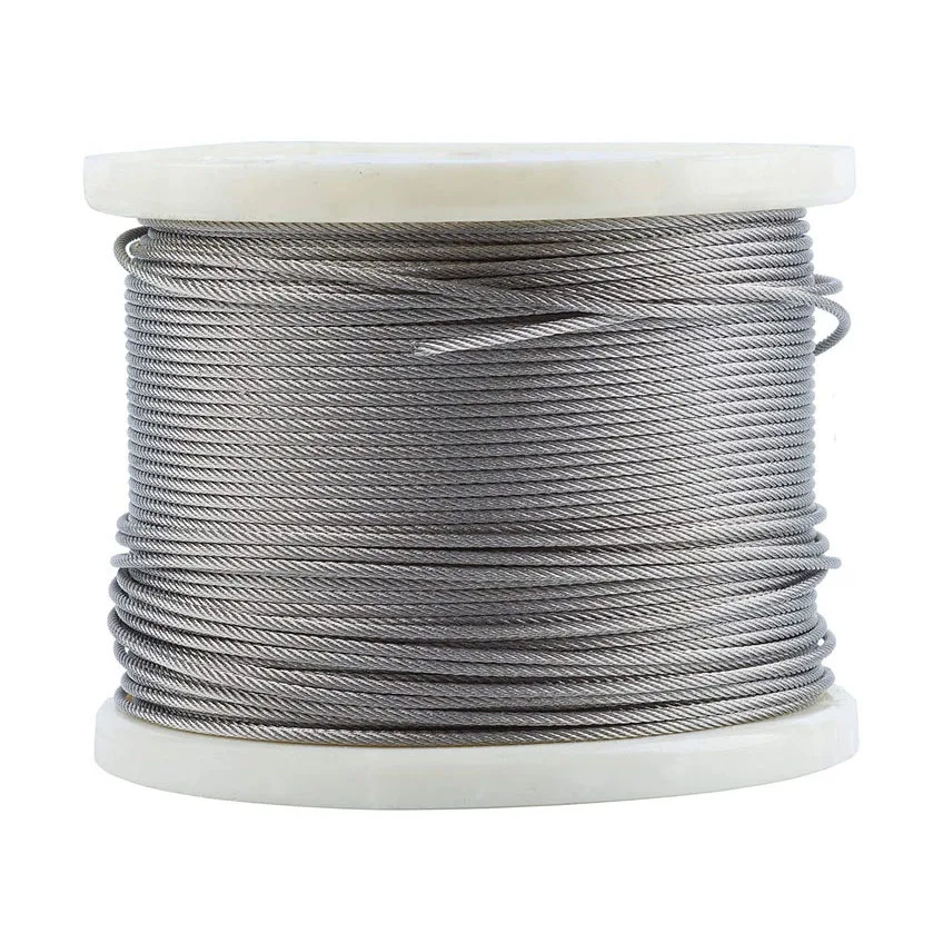 
High Quality Various Sizes Cost-Effective Galvanized Wire Rope 6MM used for Car and Ship Lashing 