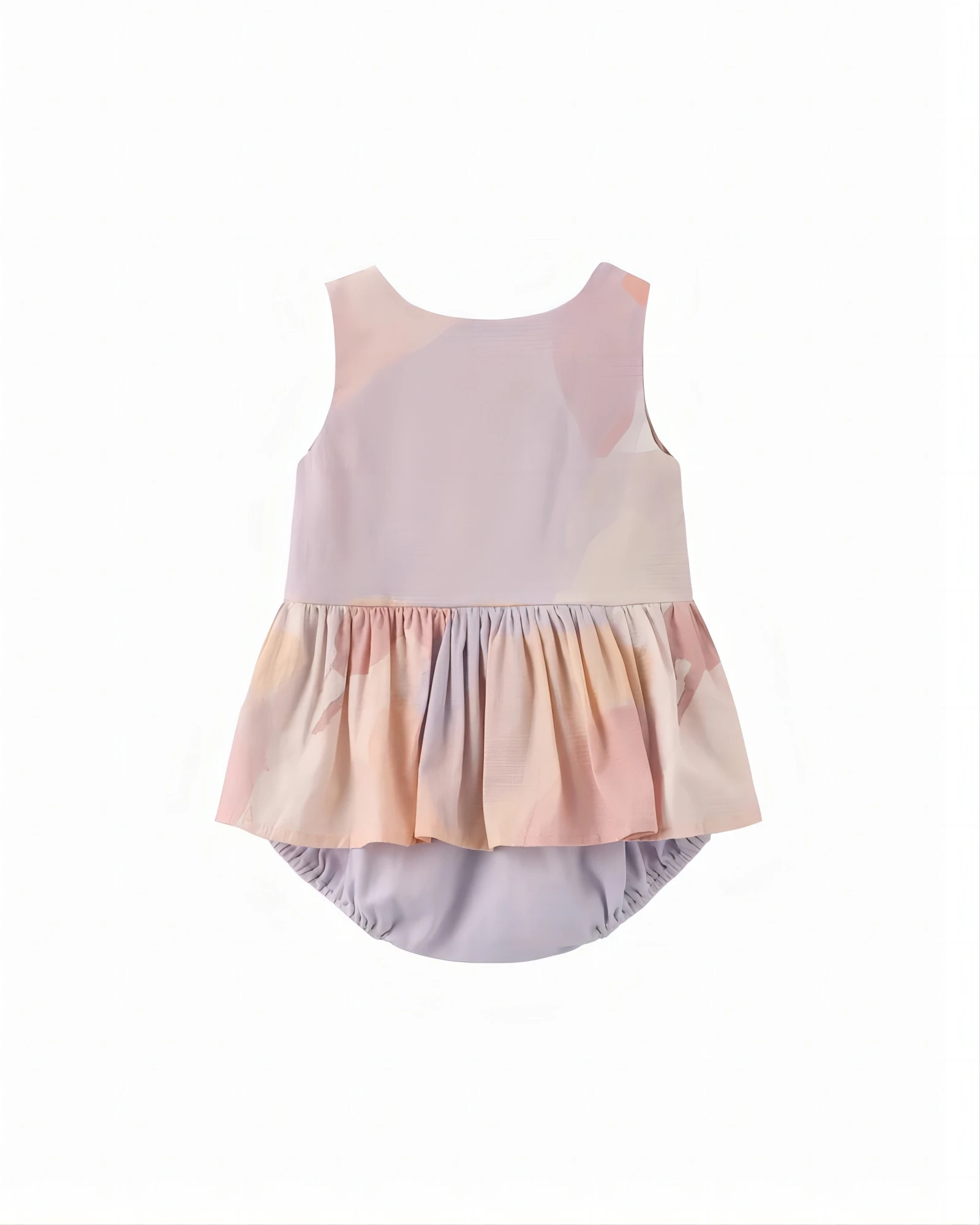 Infant Bodysuit Dress Flutter Sleeve Baby Girls Clothes Party Wear Fashion Breathable Newborn Romper