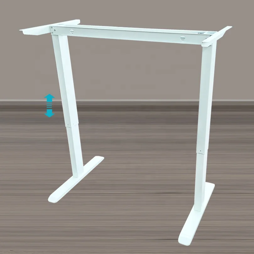 Adjustable Luxury Desktop Gaming Intelligent Home Economy Electric Lifting Table Single Motor Lifting Desk Frame