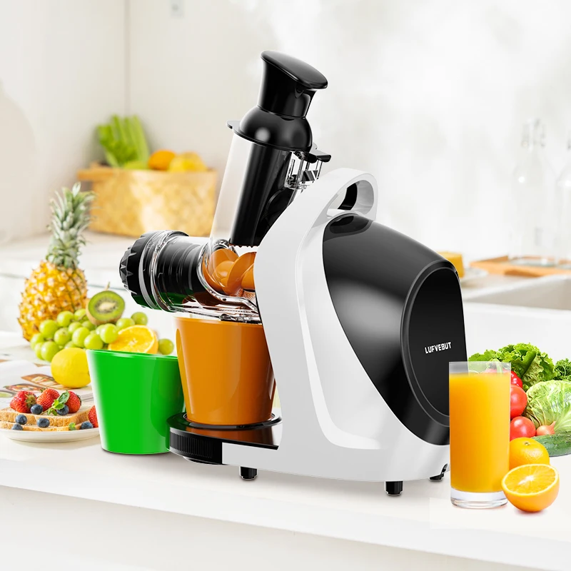 80mm Wide Chute Large Capacity High Juice Yield 2 Masticating Juicer Modes Easy to Clean Slow Juicer Cold Press Juicer Machines