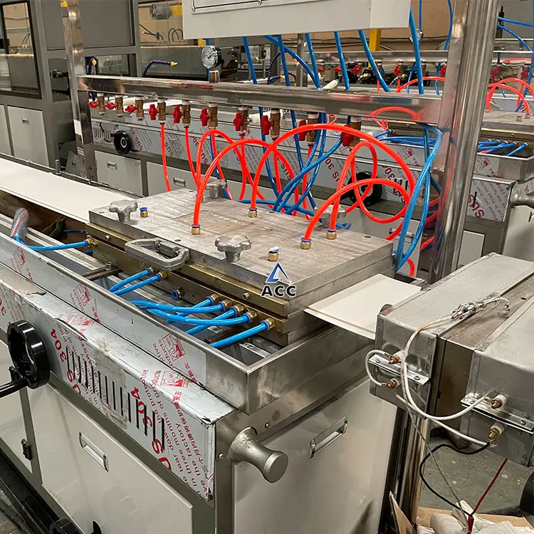 High speed Automatic plastic PVC ceiling panel extrusion line PVC gusset extruder making machine