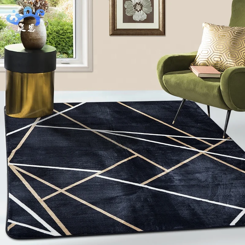 Flannel Plush Rugs Carpets Soft Comfort Floor Mats