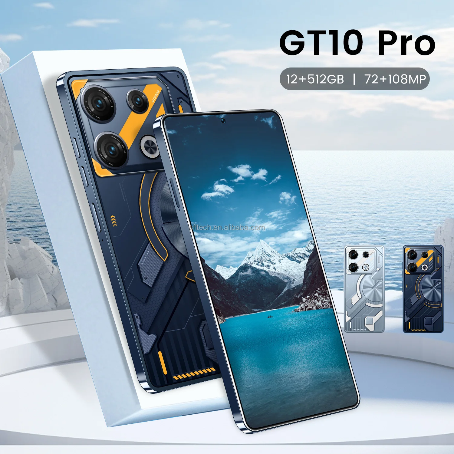 2024 Cellphone Original GT10pro 12GB512GB 5G Smartphone 6.8inch Unlocked dual card 5G Phones Android 14 Mobile phones