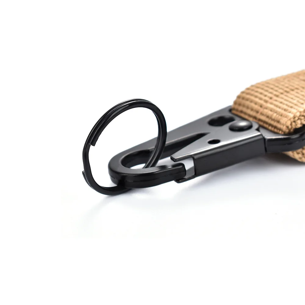 Outdoor Tactical Nylon Webbing Buckle Multi-functional Carabiners Eagle Hook Buckle