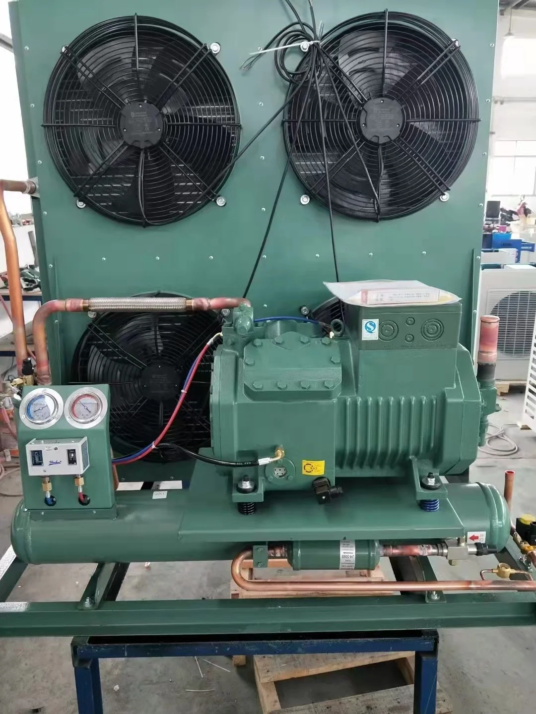 HIGH Temp 25HP  Freon Cooling Freezer Outside R134a Refrigeration Single Phase Coldroom Compressor Condensing Unit Price