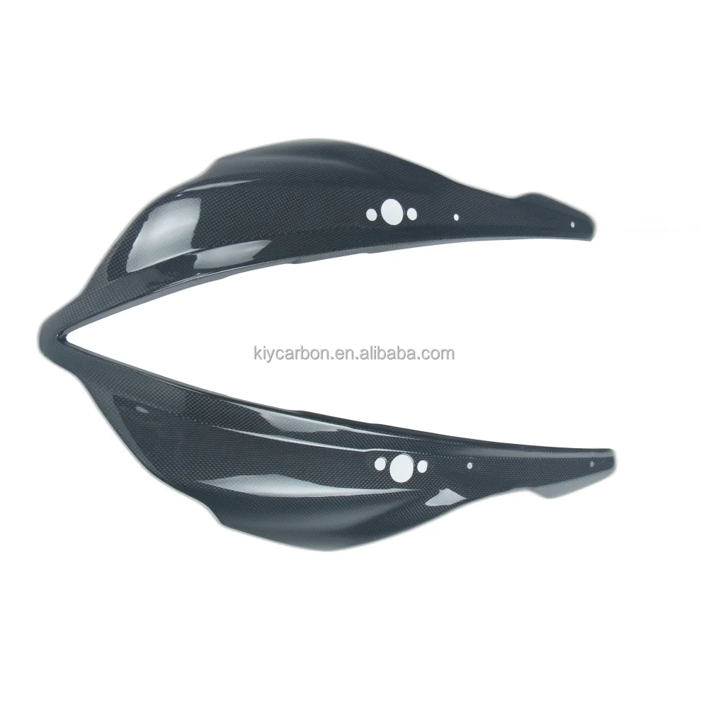 Carbon fiber Nose Fairing UPPER COCKPIT motorcycle part FOR TRIUMPH DAYTONA 675R 2013 2014 15