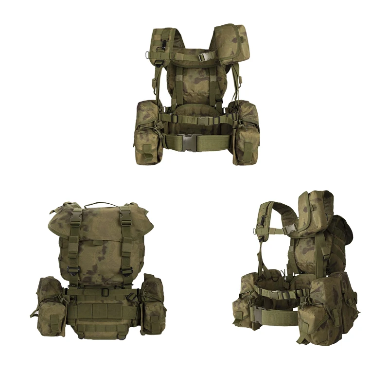 Wholesale Price Outdoor Multi-pocket Design Chest Rig Vest Combination Tactical Vest With Molle System