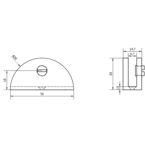 Australia Round Glass Shelf Bracket U Shaped Bracket Shower Door Clamp Floor Standing Clamp Brass Clip Polished