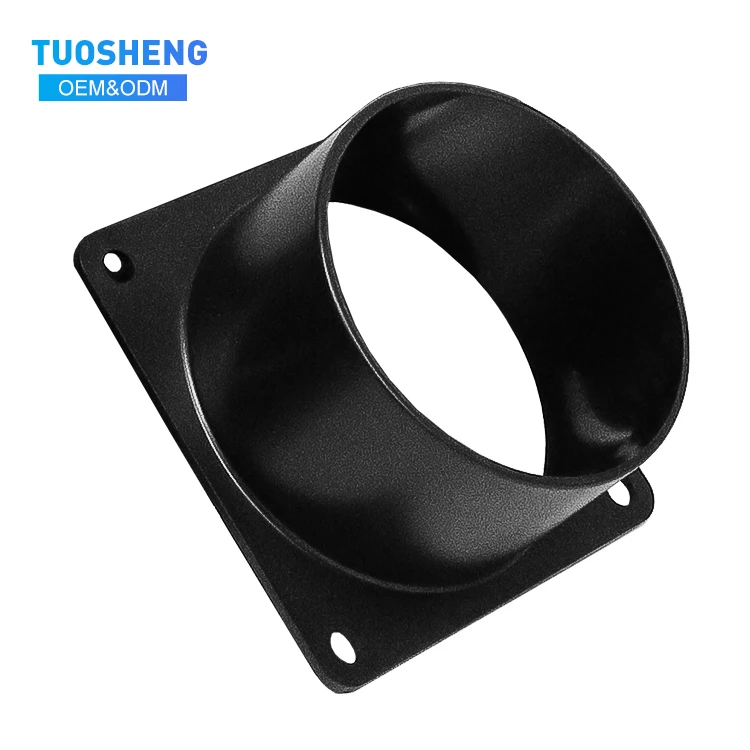 Tuyere Joint 120 Square Bottom Straight Flange Processing Tuyere Flange Bidirectional Ventilation Blower