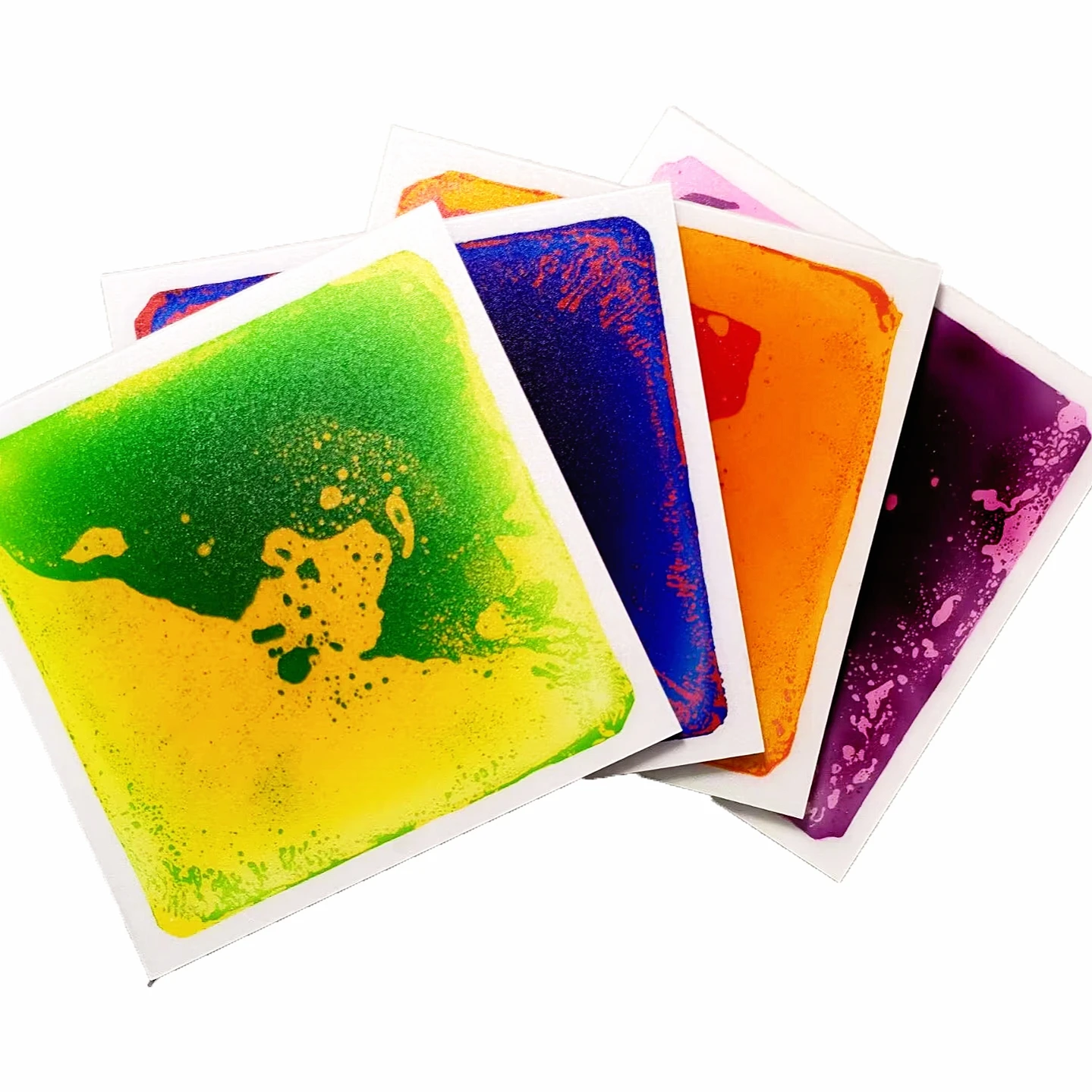 Joy Toddler Kids Play Mats Children Educational Toys 3D PVC Liquid Floor Sensory Liquid Tiles