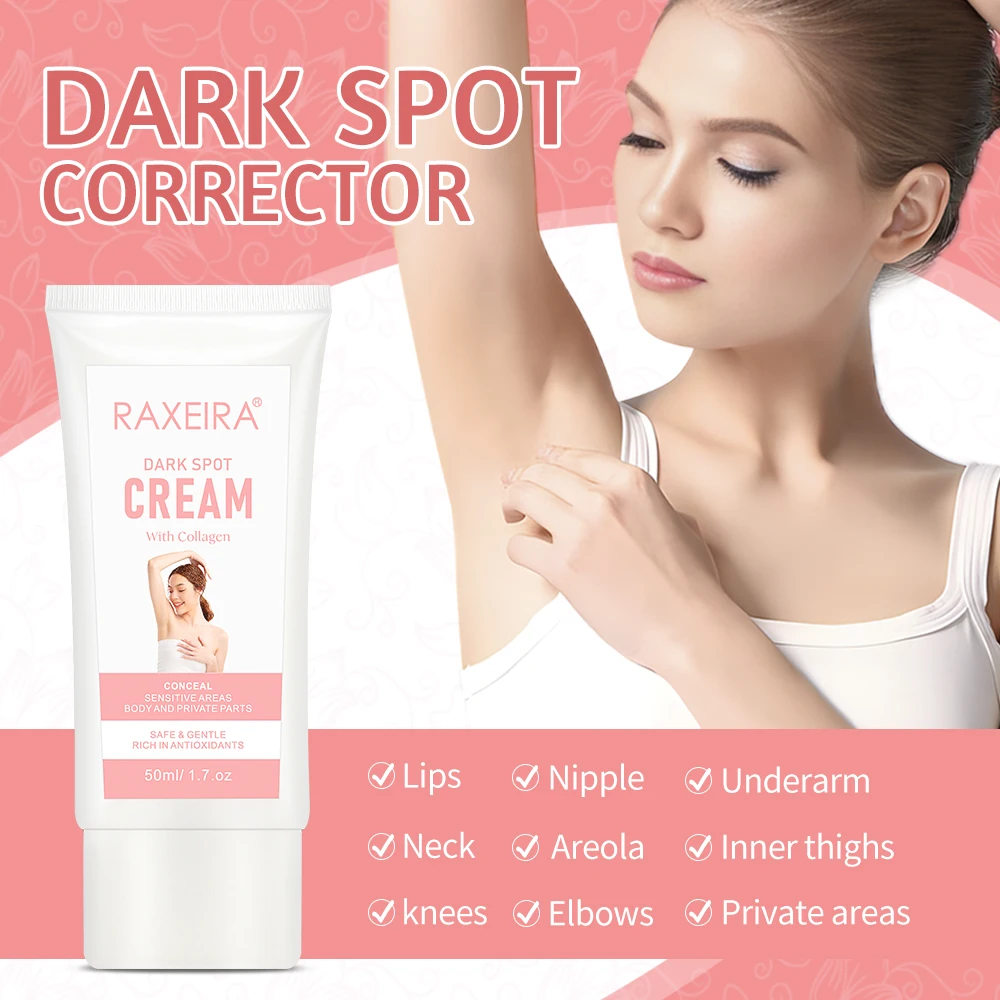 Private Label Titanium Dioxide  Whitening Anti Wrinkle Best Cream Remove Dark Spot CollagenBody Cream On Body