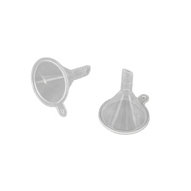 Прямая поставка с завода, прозрачная цветная пластиковая мини-воронка