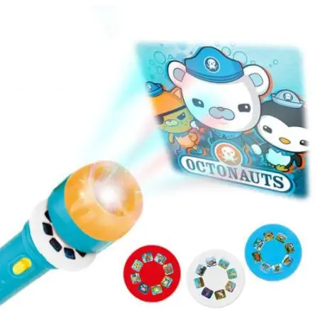 Children Sleeping Story Submarine Projector Flashlight Sleep LED Luminous toys Light Projection Lamp Led Fairy Tales