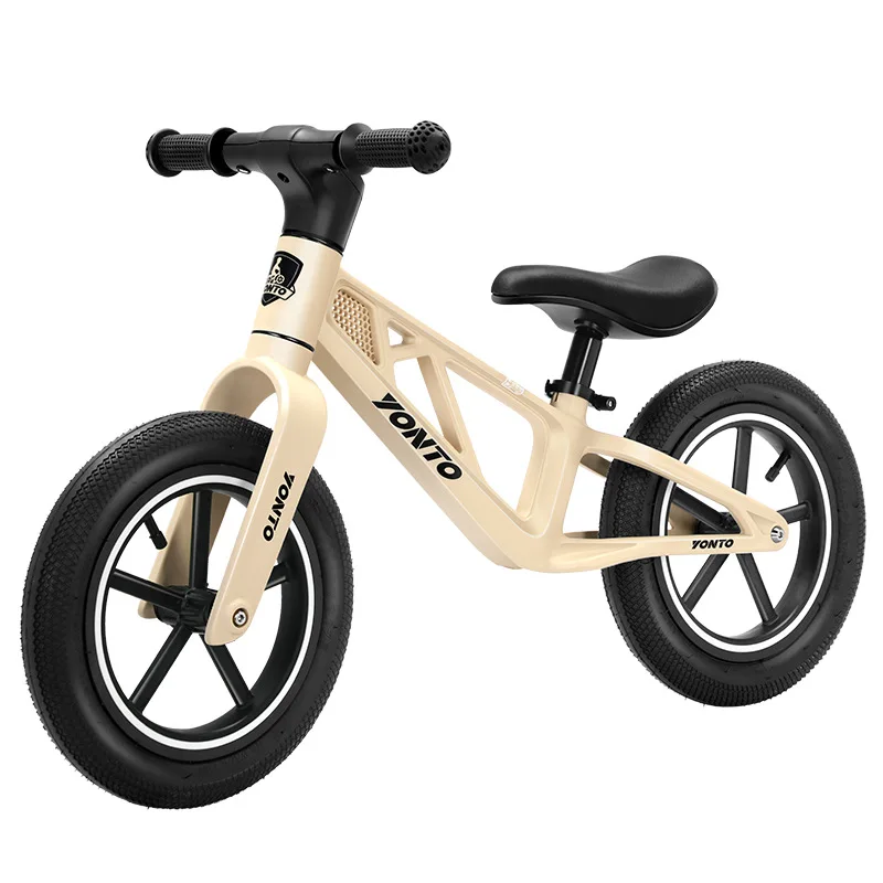 Factory direct sales nylon frame 12/14 inch racing balance bike without pedal kids bicycle for boys