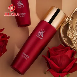 Wholesale skin care press pump essential oil glass bottles cosmetics cream bottles empty tank gradient glass bottles