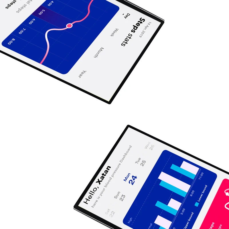 32 43 49 Inch Indoor Android Wall Mounted Touch Screen Kiosk LCD Advertising Digital Signage Display