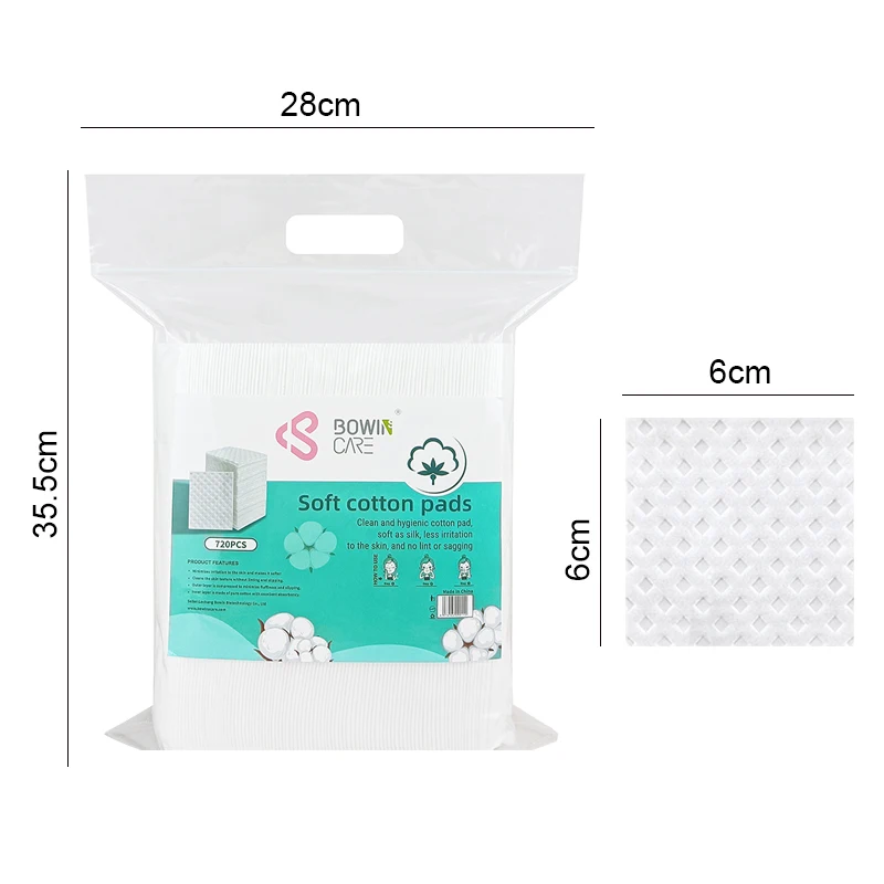 Skincare ToolsCotton PadsDiamond Grid Cotton Disposable Cotton Pads are suitable for beauty salons and spas