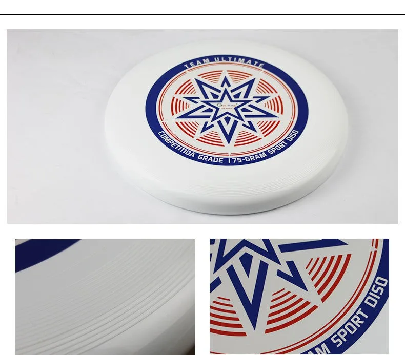 China Suppliers OEM Custom Frisbee Disco Outdoor Unisex Flying Disk Ultimate Frisbee