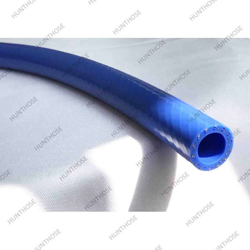 High Temperature Resistant Nissan Car Silicon Rubber Braided Air Hose Pneumatic Tubing Line For Air Compressor