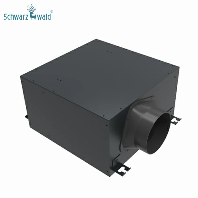 Heat exchange air recovery systeme single flow ventilation system