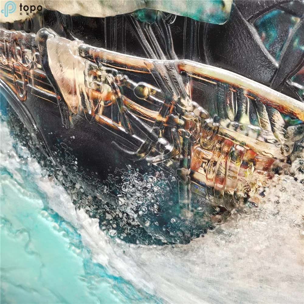 
H1010mm*610mm Chinese Decorative Sailboat Painting (MR-YB17-828) 