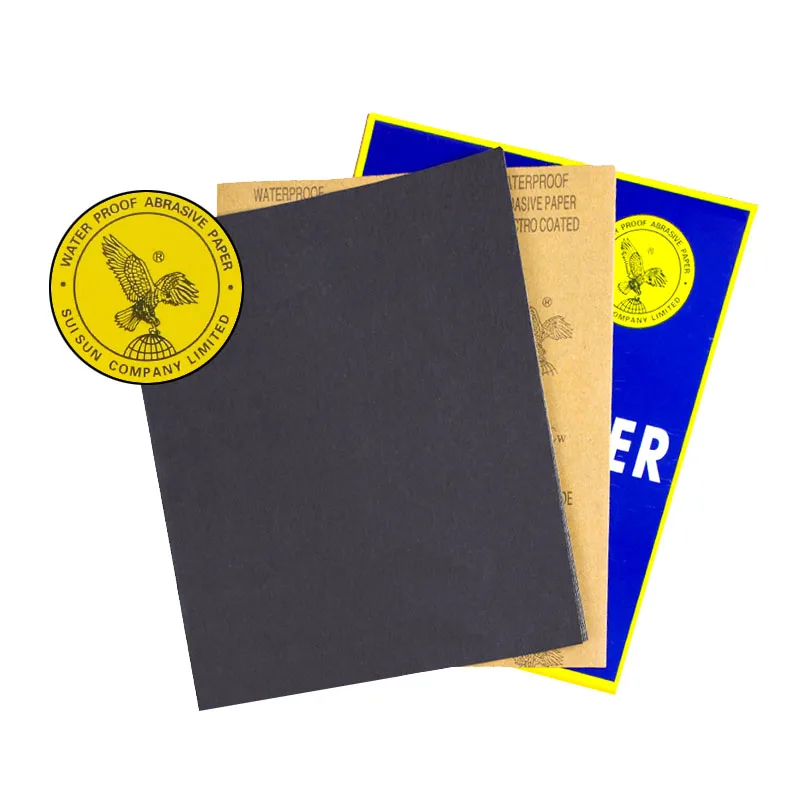 waterproof sand paper pack 100 1000 1200 p2000 dry sanding paper silicon carbide abrasive sandpaper for wood
