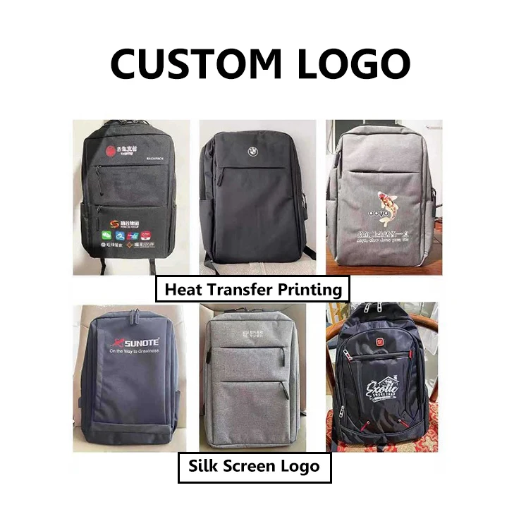 TY OEM wholesale customized logo new design outdoor casual notebook Computer business laptop backpack with compartment