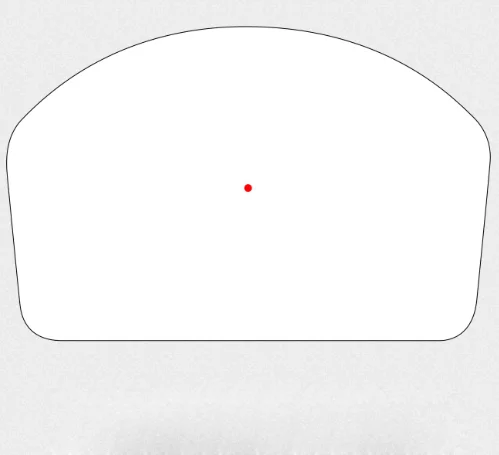 Hunting green spot sight 1x27mm red dot sight