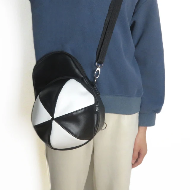 Cool Unique Baseball Hat Shape Crossbody Bags PVC Leather Mini Girls Backpack