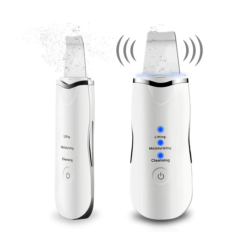 Anlan Ultrasonic Skin Scrubber Facial Cleaner Face Scrubber