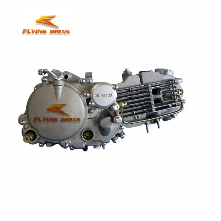 Motorcycle yinxiang engine assembly YX 150CC oil cooled engine KLX cylinder head, pit dirt bike