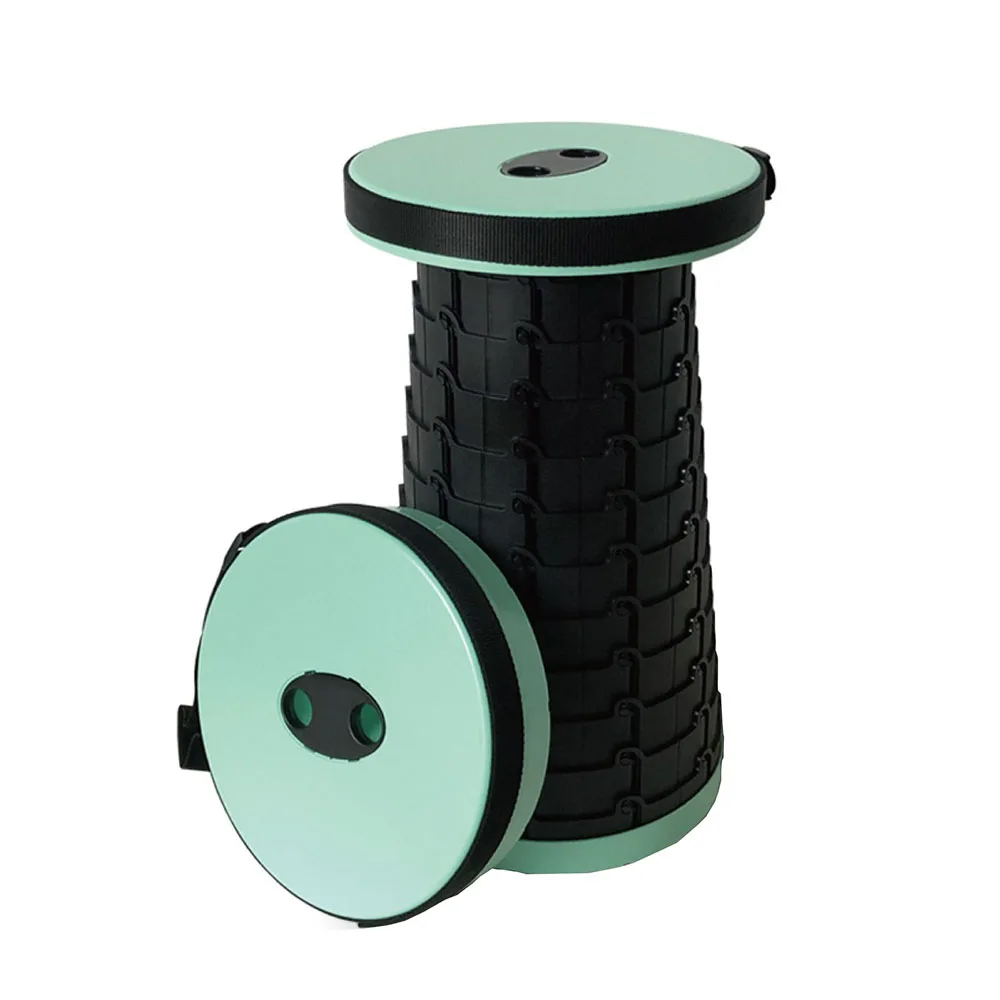 Customized packaging color box telescopic stool camping park fishing  outdoor portable
