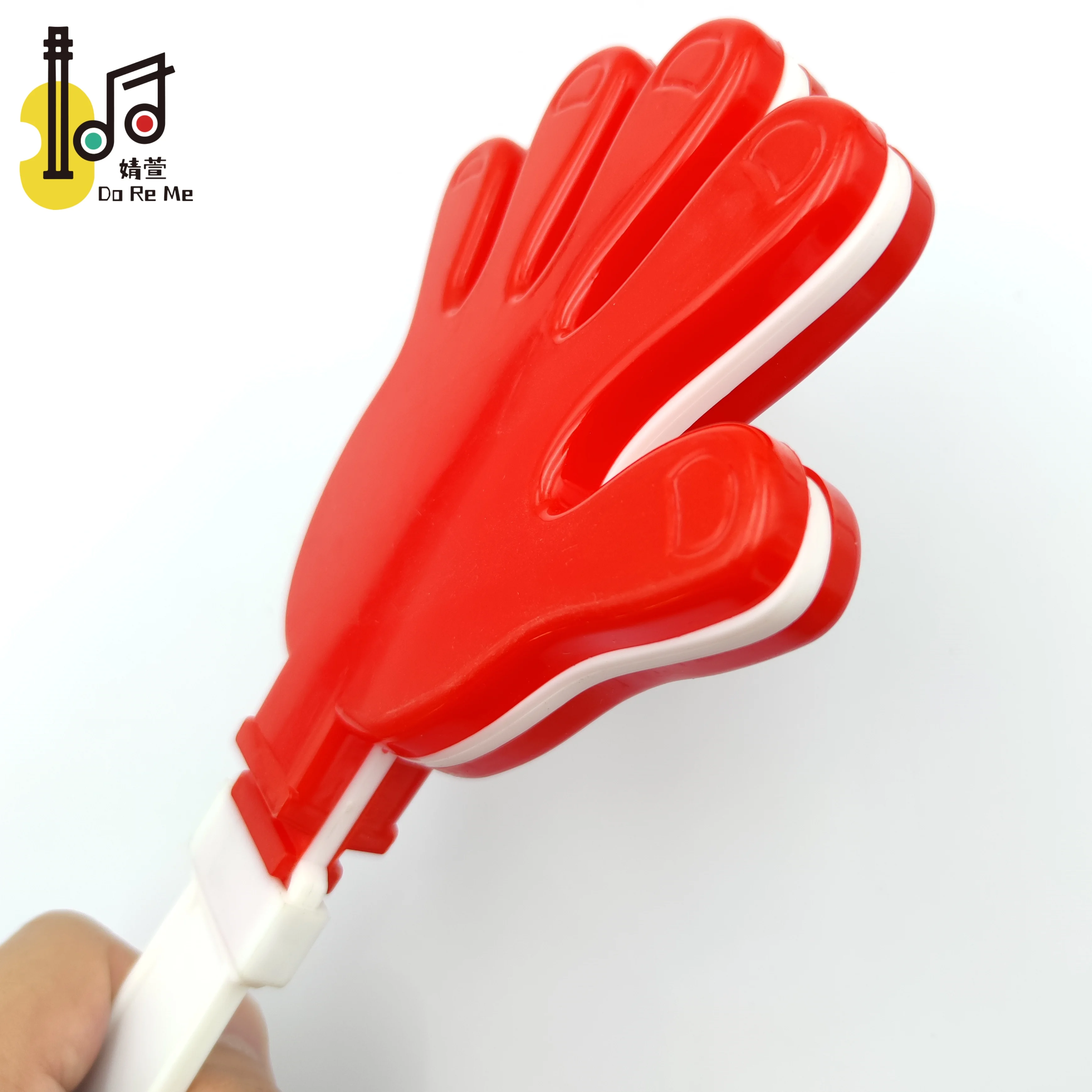 High Quality plastic hand clapper Football Musical Instrument