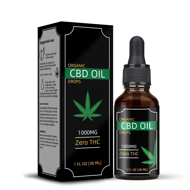  В наличии растительный экстракт органическое конопляное масло CBD 500 мг 1000 10000 для