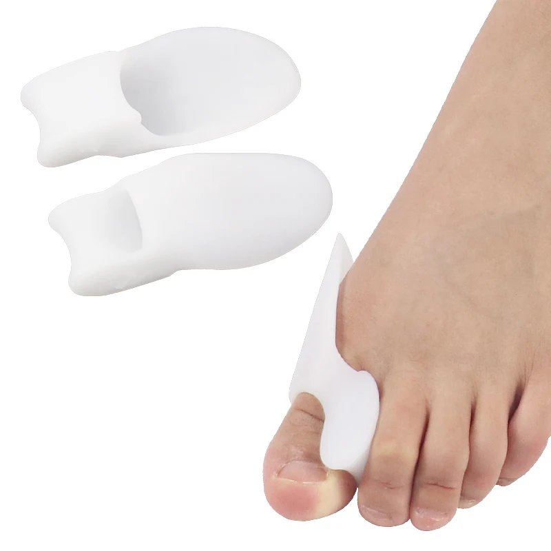Big Toe Splint Separator Straightener Bunion Cushion Corrector Silicone Shoes Straighten Hallux Valgus