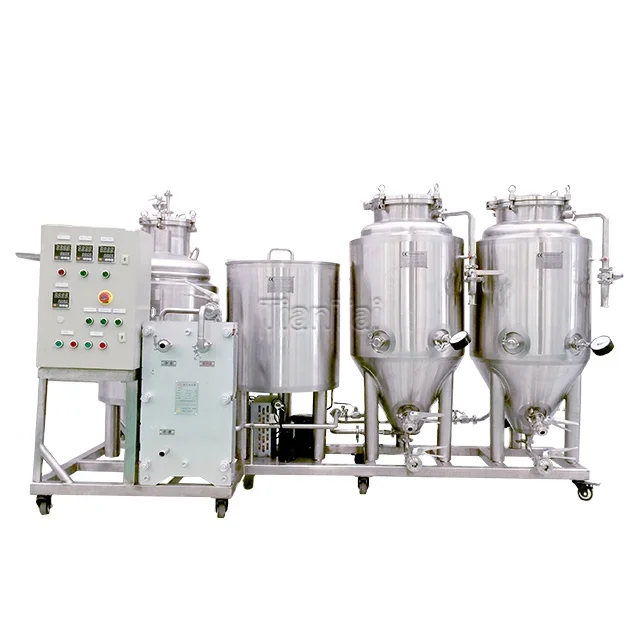 50L 100L Beer Brewing System Brewery Equipment Micro brewery system for home brewing recipe