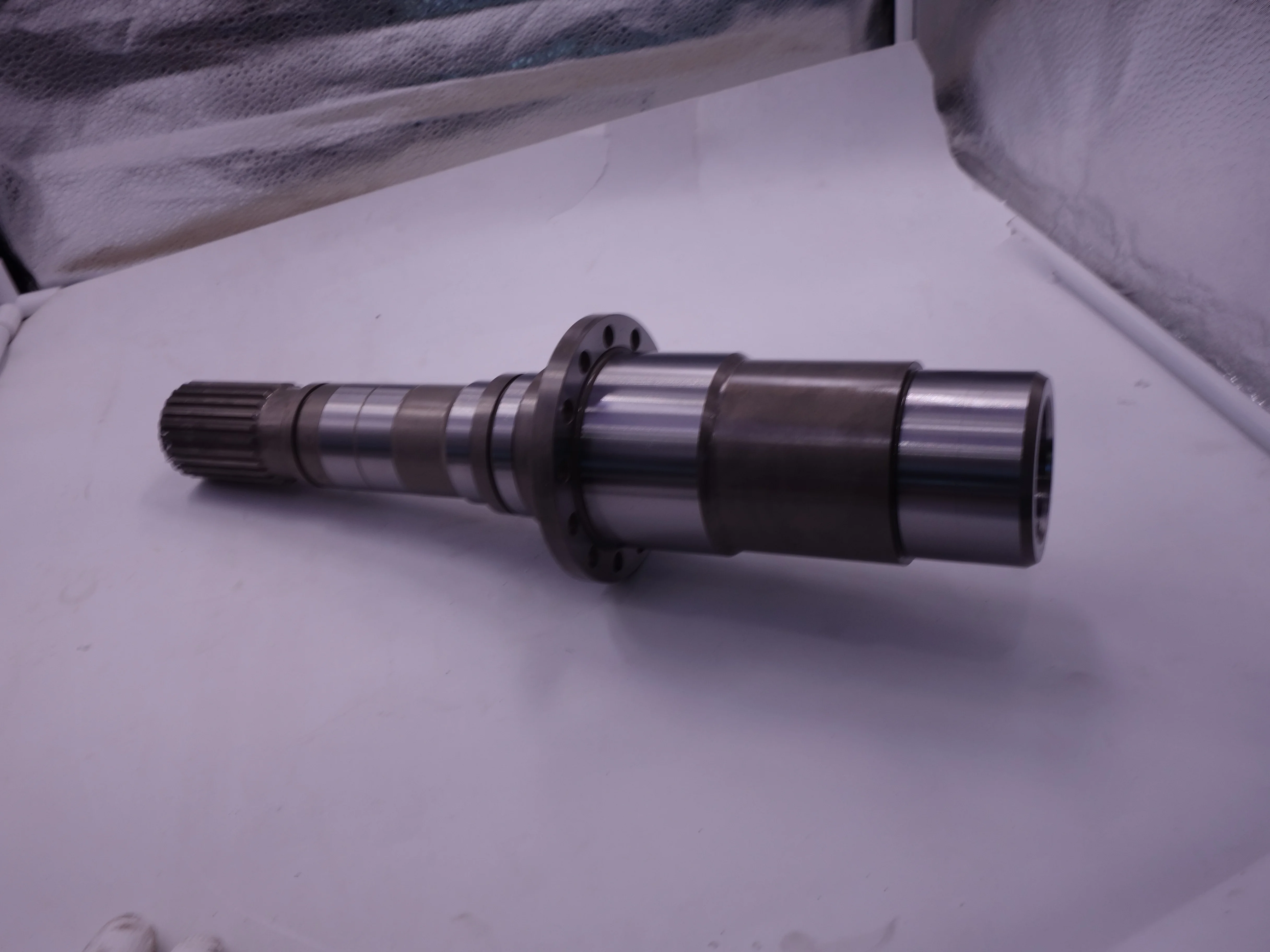 Accept customized Heavy Duty forged steel main shaft straight tooth spline shaft gear for Agricultural Machine