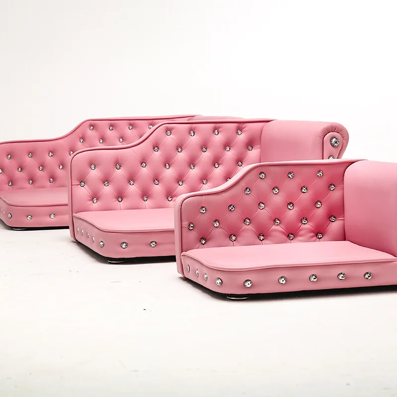 OEM and ODM High quality Luxury Leather dog sofa large dog beds dog sofa and bed