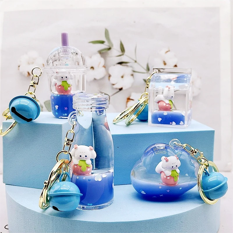 Eco-Friendly Acrylic Charm Anime, Plastic Keychain Custom Acrylic Keychain/