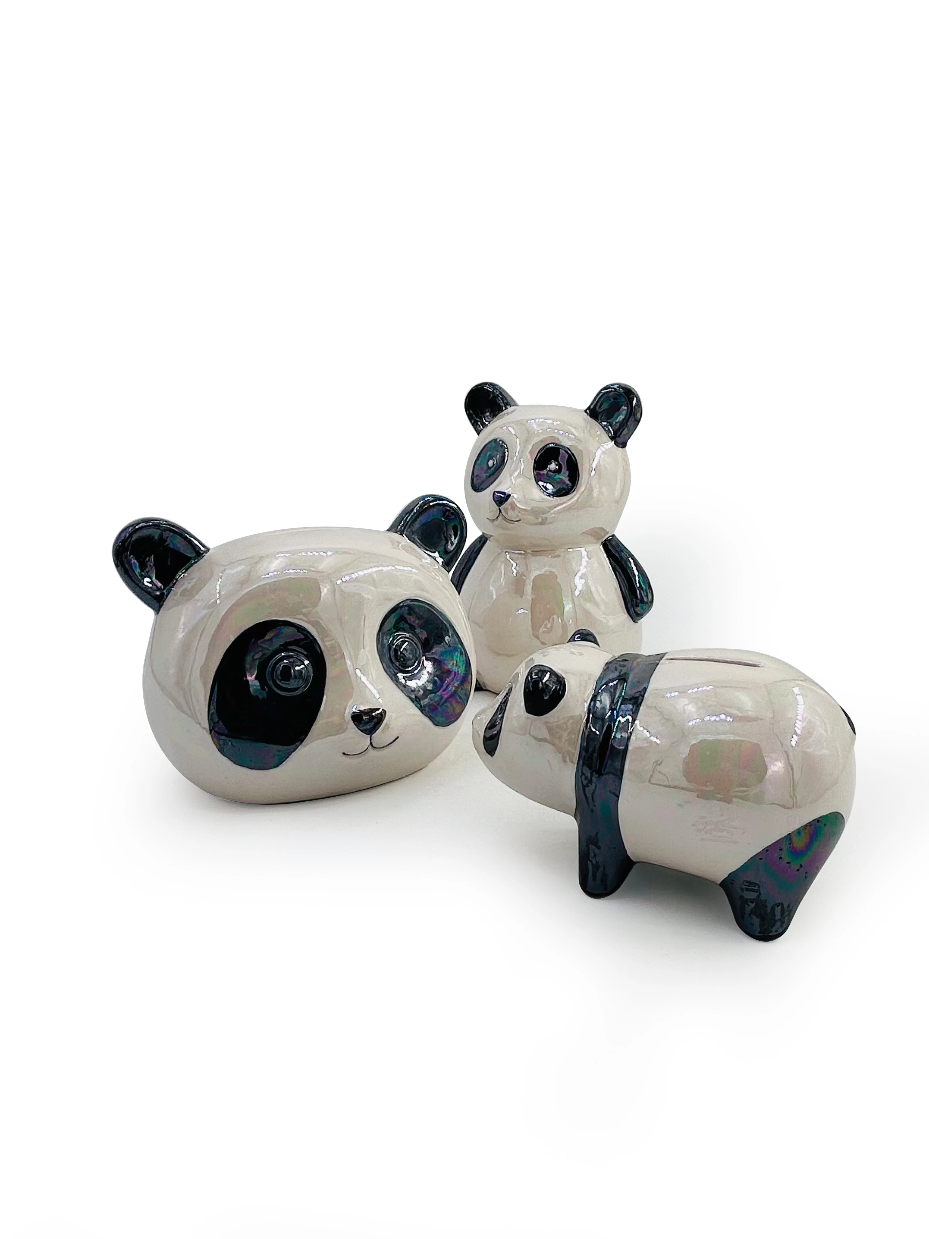 Горячая Распродажа, настраиваемое настольное украшение, керамическая копилка с животными, детские подарки, копилка с пандой