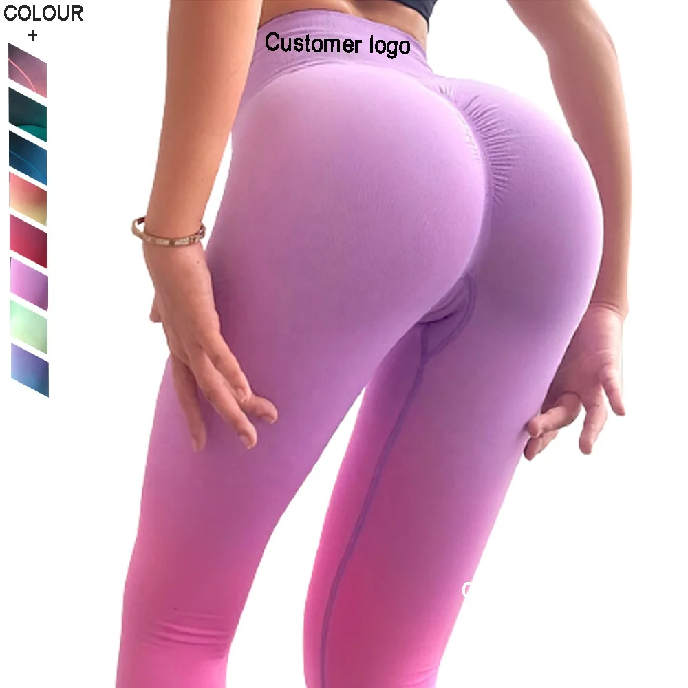 Workout Clothes Home Gym High Waist Butt Lift Sport Leggings Women Fitness Push Up Yoga Pants