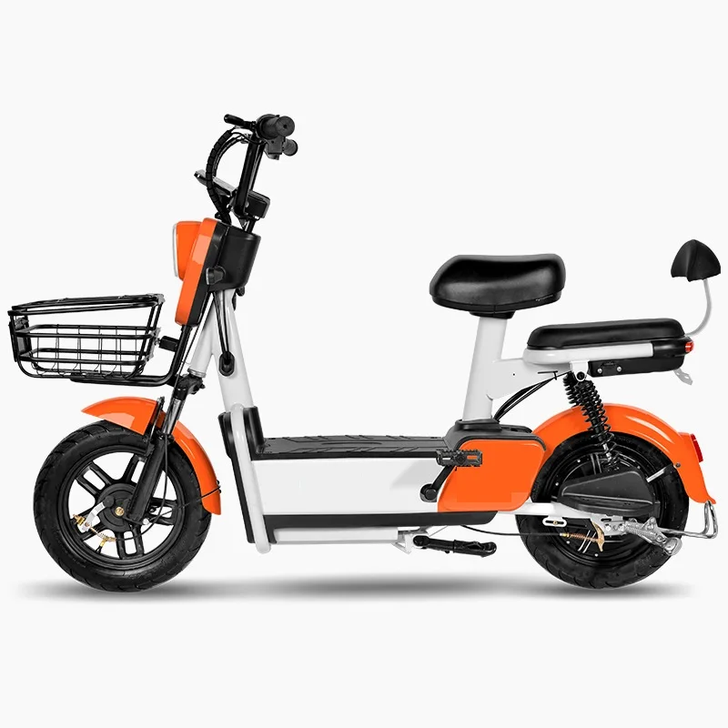 High Quality 48v 60v Battery Scooter Electric 350w 500w Motor Electric Bicycle 14inch Fat Tire Electric Bike