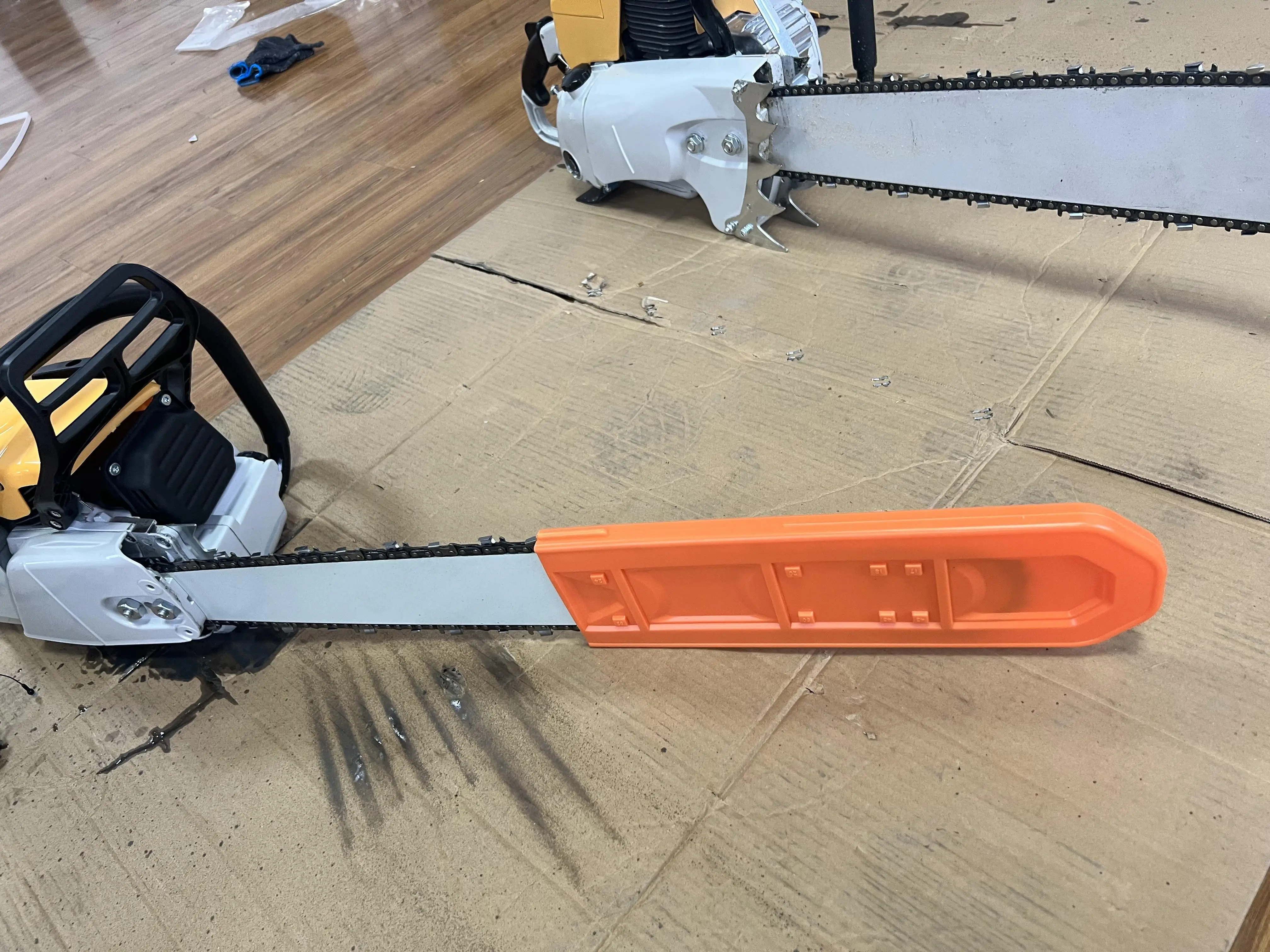 CE Approved Bison 72.2cc 72cc 2 Stroke Ms381 380 382 German Oregon Chain Gasoline Chainsaw Motosierra Petrol Chainsaw