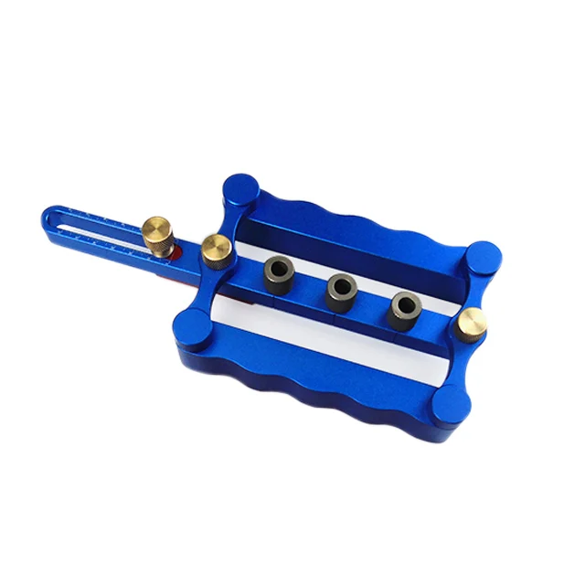 Pocket Jig Woodworking Turning Tool Hole Puncher Round Wood Tenon Punch Self Centering Doweling Jig Pocket Hole Jig System