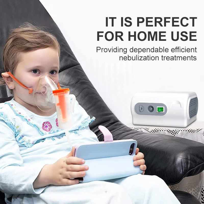 Amazon Hot Sale Portable Nebulizer Compressor Home Use Travel CVS Nebulizer Similar Omron Piston Nebulizer