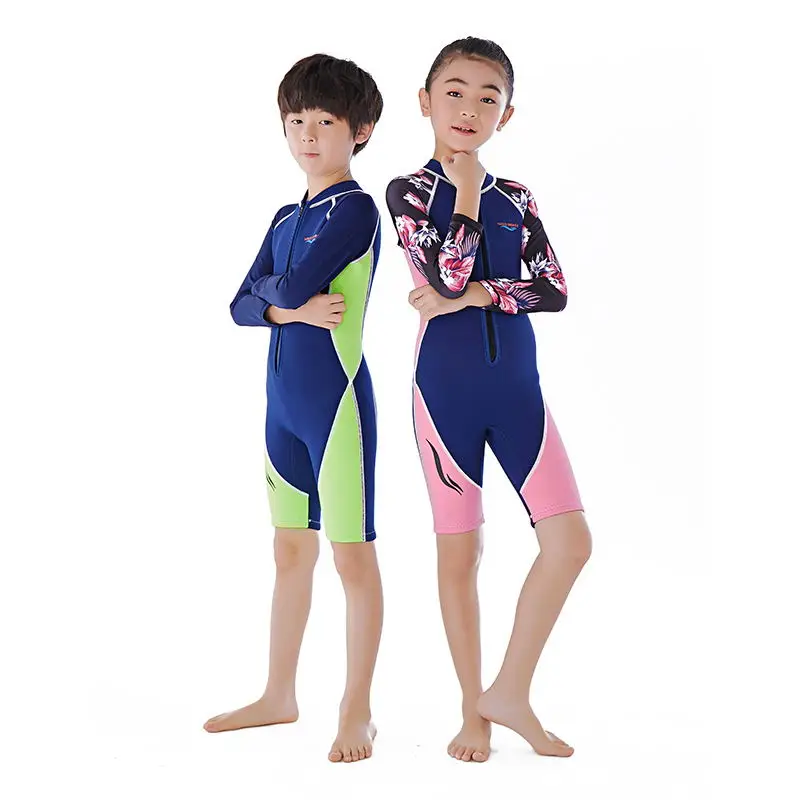 New Style Wetsuit Neoprene 3MM One Piece Kids Shorty Thermal Wetsuit For Boys Girls
