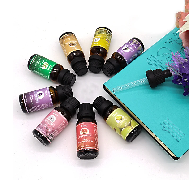 Wholesale Customized Logo Print Private Label Aromatherapy Natural 100% Pure Essential Oil Sets