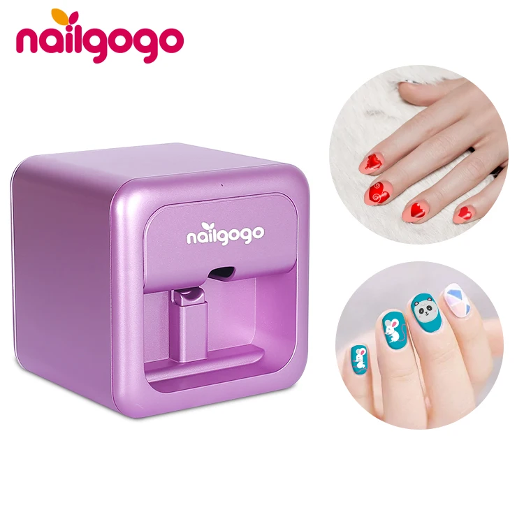  Nailgogo цифровые цветы wifi 3d принтер для ногтей умный дизайн Интеллектуальный