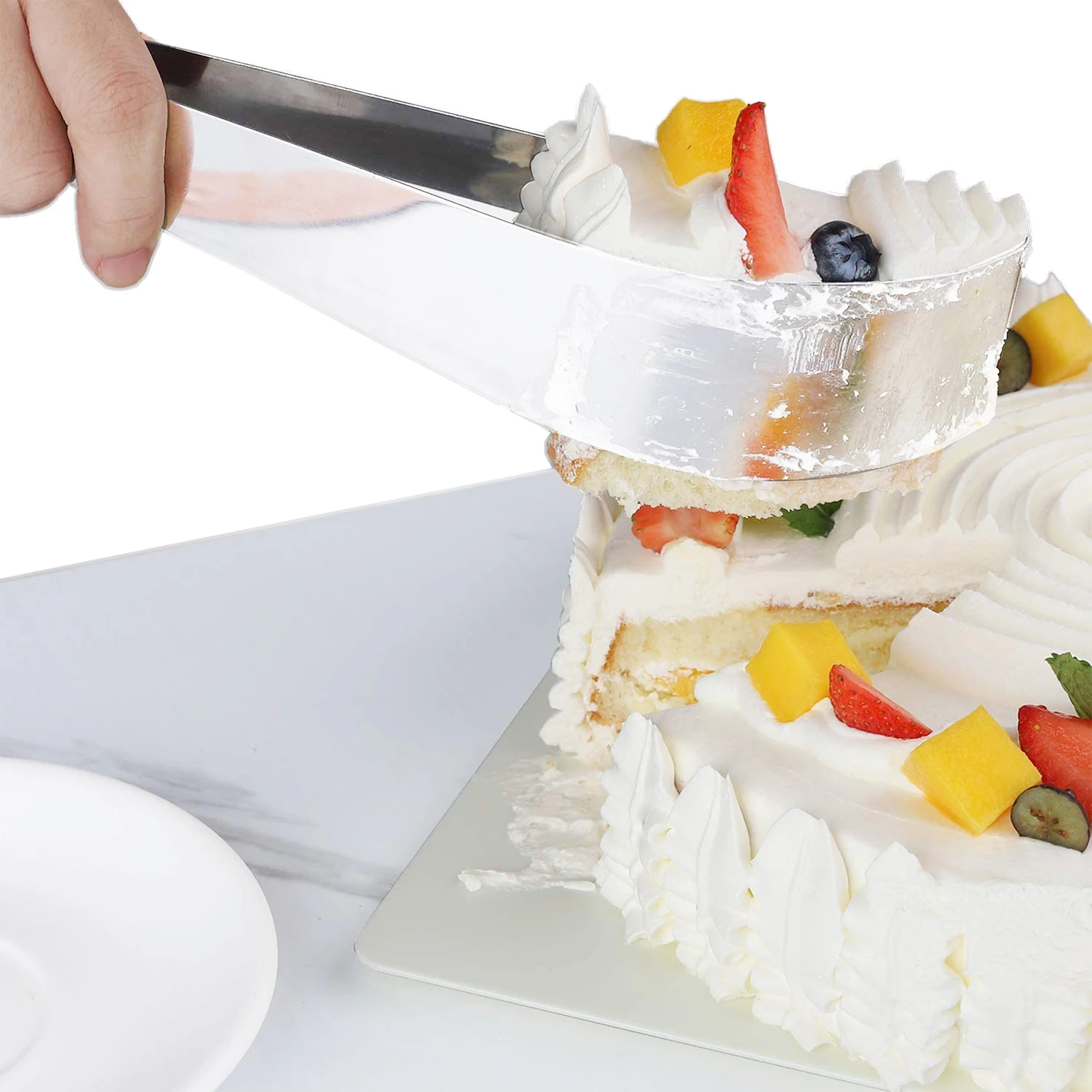E-PINStainless Steel Cake Cutter Cake Slicer Cake Server