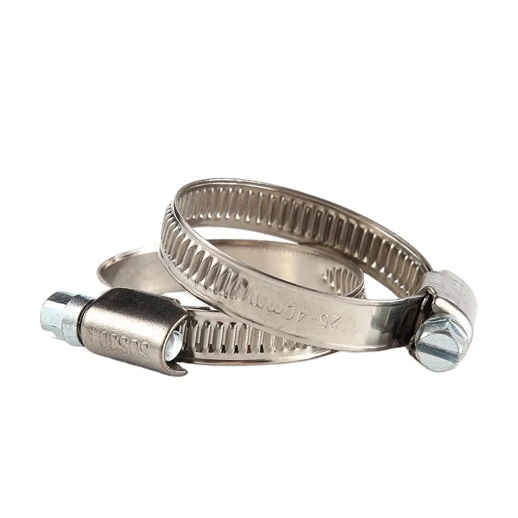 German type most effective seal stainless steel pipe clamps high torque robust heavy duty hose clamps